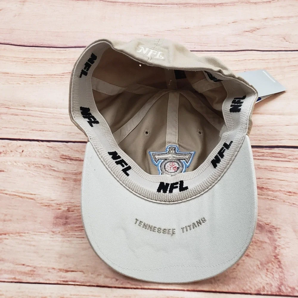 VINTAGE Tennessee Titans‎ Hat Cap Strap Back One Size NFL Football Reebok Mens